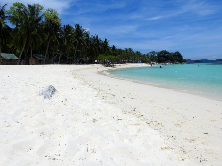 Powdery Sand of Malcapuya Island